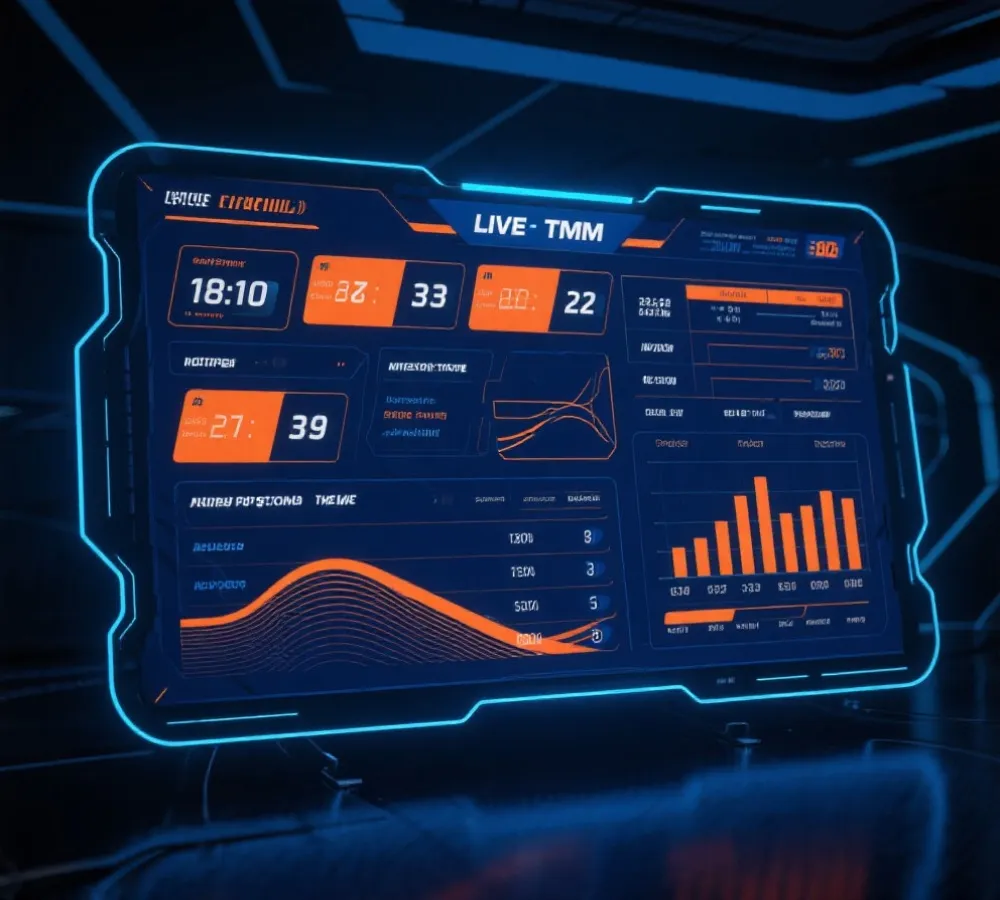 极速赛车直播追踪与结果查询示意图