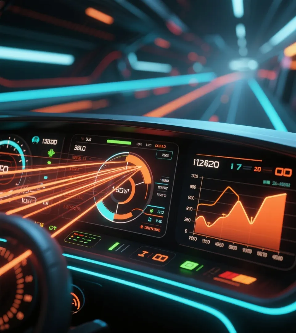 极速赛车策略实验室数据研究与分析界面示意图